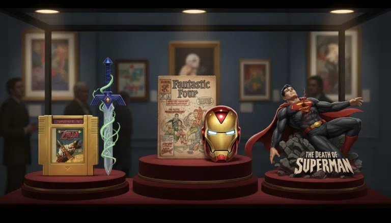 La Légende de Zelda, Marvel et la Mort de Superman : les enchères phares des objets de collection cette semaine La Légende de Zelda, Marvel et la Mort de Superman : les enchères phares des objets de collection cette semaine