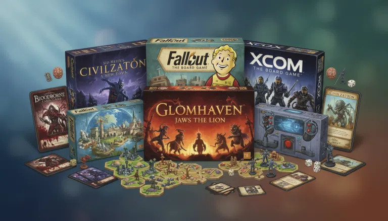 Top 5 des Meilleures Adaptations de Jeux Vidéo en Jeux de Société Top 5 des Meilleures Adaptations de Jeux Vidéo en Jeux de Société